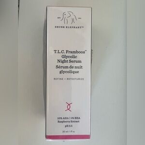 Drunk Elephant T.L.C. Framboos Glycolic Resurfacing Night Serum